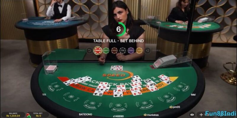 Khám Phá Luật Chơi Blackjack Fun88 Cơ Bản Cho Tân Thủ 1 blackhacj 1